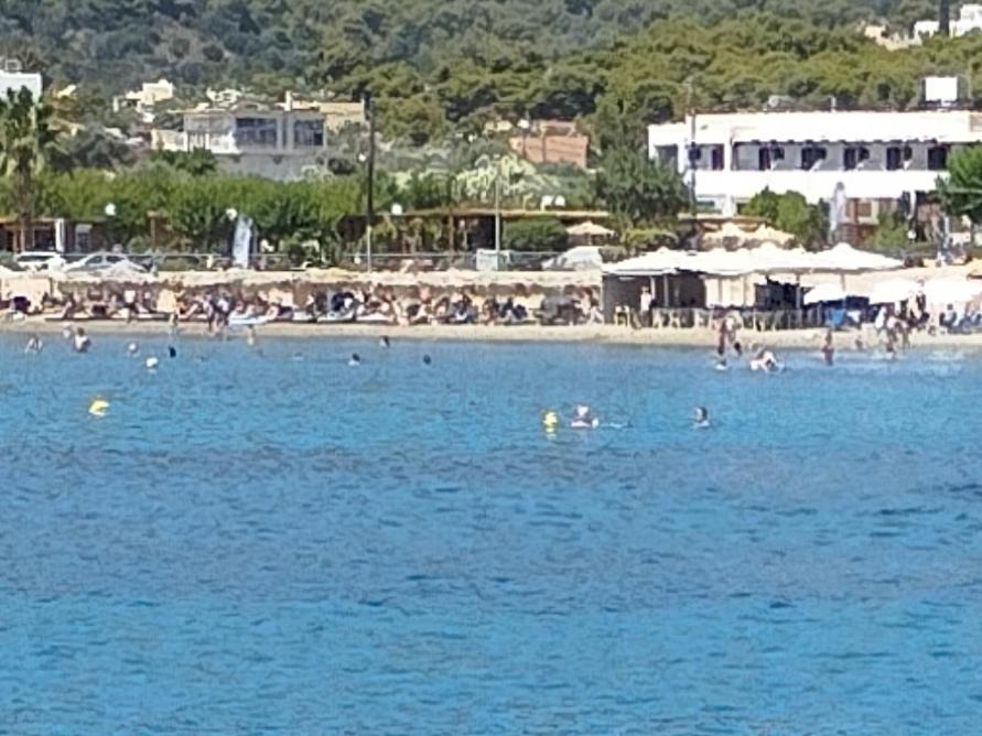 Agia Marina  Παραθαλασσια Στουντιο Μιχαλιας Sea View Studio Michalias מראה חיצוני תמונה