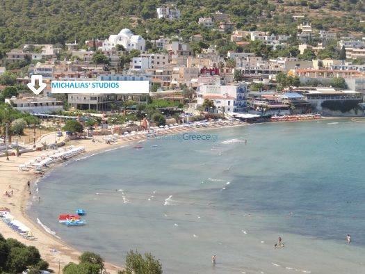 Agia Marina  Παραθαλασσια Στουντιο Μιχαλιας Sea View Studio Michalias מראה חיצוני תמונה